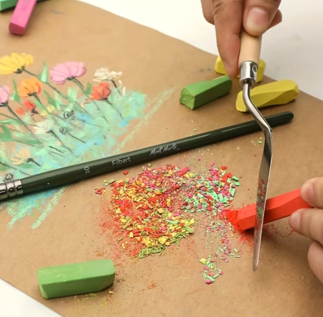 Набір сухої м’якої пастелі Soft Pastels — 12 кольорів 6