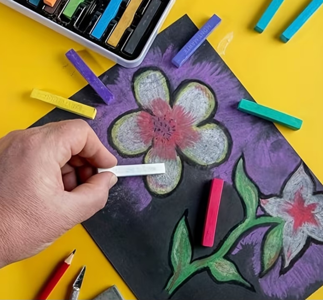 Набір сухої м’якої пастелі Soft Pastels — 12 кольорів 5