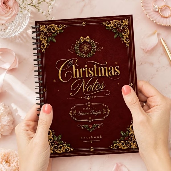 🎄 Різдвяний блокнот на спіралі «Christmas Notes»